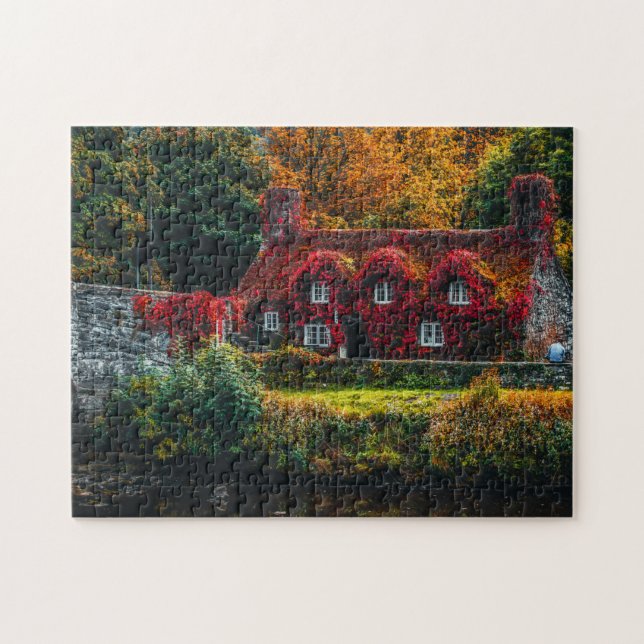 Country Cottage Jigsaw Puzzle (Horizontal)