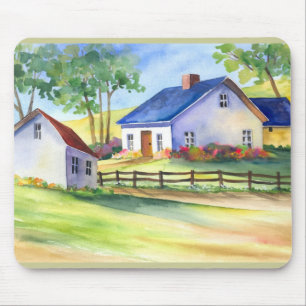 Country Cottage Mouse Pad