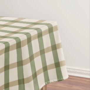 Country Cottage Plaid Tablecloth