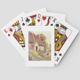 Country Cottage Playing Cards