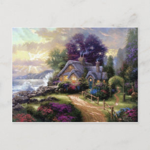 Country Cottage Postcard