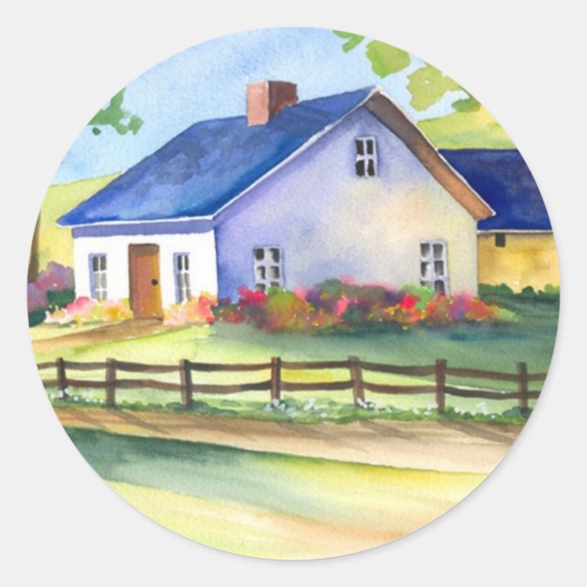 Country Cottage Stickers (Front)