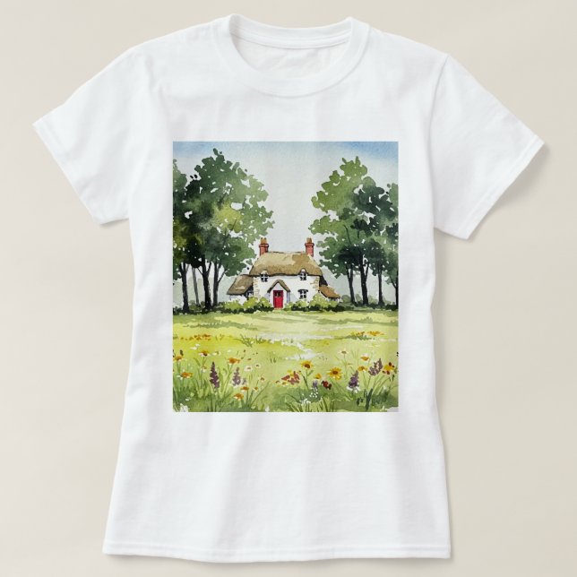  Country cottage T-Shirt (Design Front)