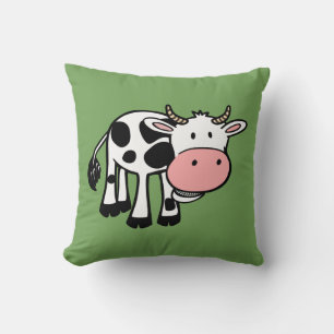 country cow pillow