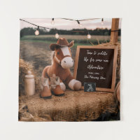 Country cowboy horse Pregnancy Announcement