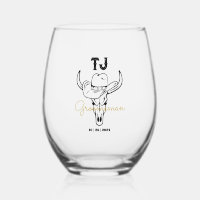 Country Cowboy Personalised Groomsmen Monogram