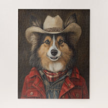 Country Cowboy Shetland Sheepdog | Sheltie