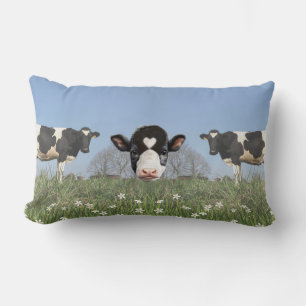 Country Cows and Customisable Cow Face Lumbar Cushion