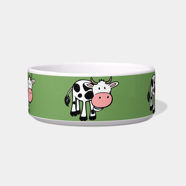 country cows cat food bowl  (Front)