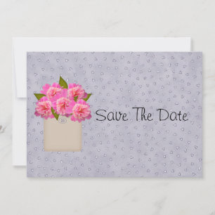 Country Crock Of Peonies Save The Date