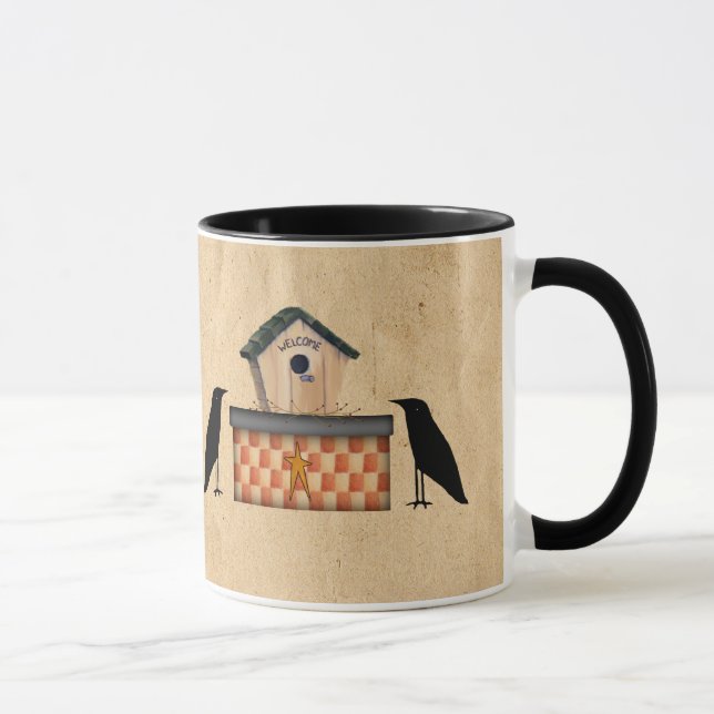 Country Crows Mug (Right)