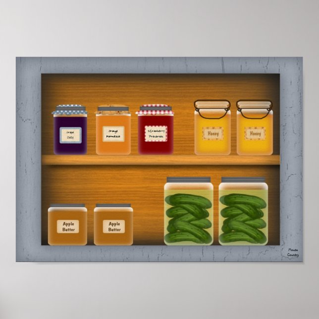 Country Cupboard Poster (Front)