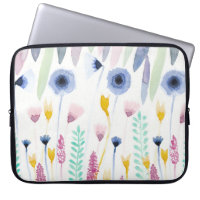 Country Cute Wildflowers Watercolor Art