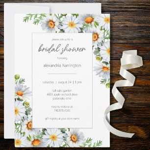 Country Daisies Bridal Shower  Invitation