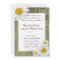 Country Daisy and Barn Wood Wedding Invitation