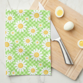 Country Daisy Tea Towel