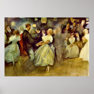 Country Dance 1890 Poster