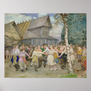Country Dance, 1917-22 Poster