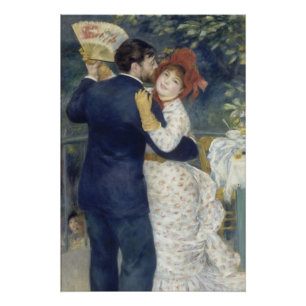 Country Dance - Renoir Impressionist Painting Poster