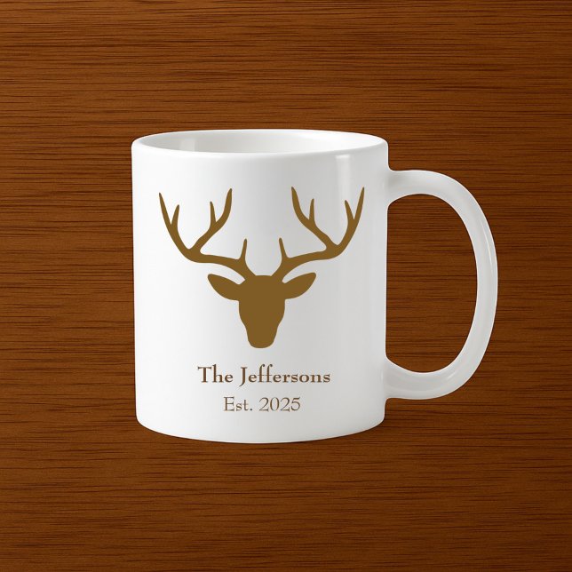 Country Decor deer head Coffee Mug (Creator Uploaded)