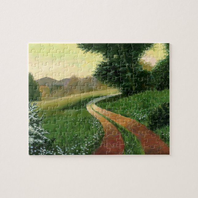 Country Dirt Road Jigsaw Puzzle (Horizontal)