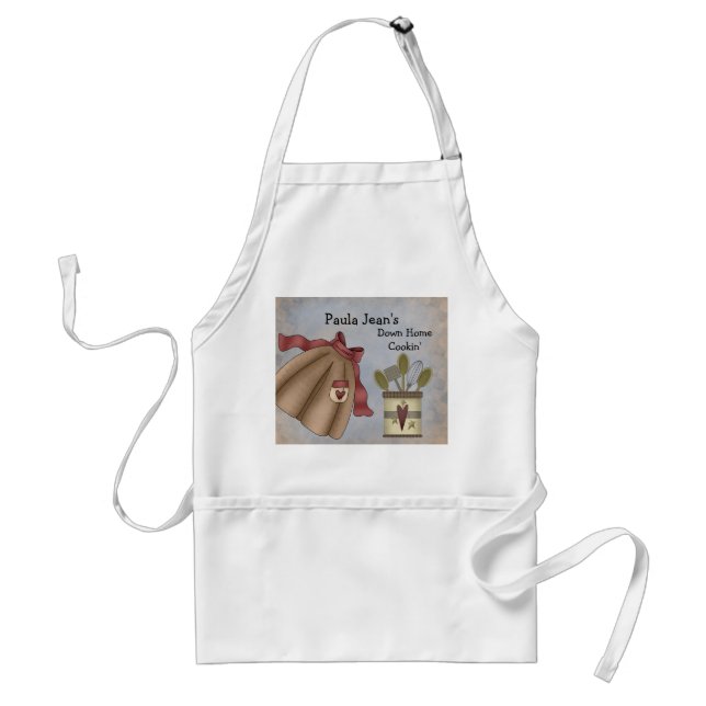 Country Down Home Cooking Apron (Front)