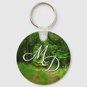 Country Driveway Keychain