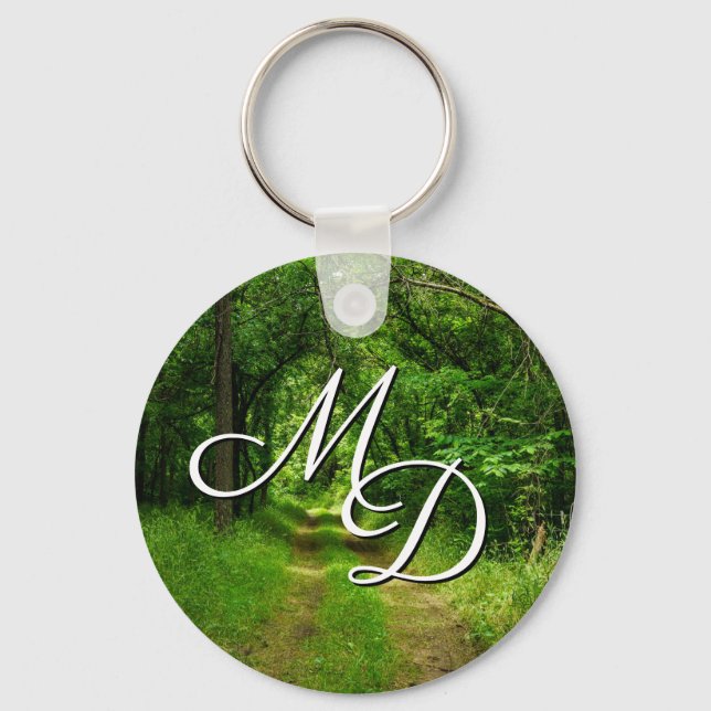 Country Driveway Keychain (Front)