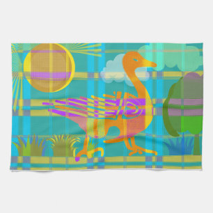 Country Duck Tea Towel