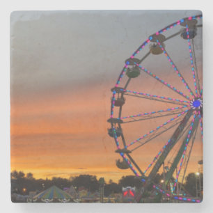 Country Fair Marble Stone Coasters
