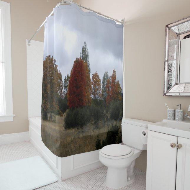 Country Fall colours...... Shower Curtain (In Situ)