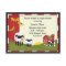 Country Farm Baby Shower Postcard Invitation