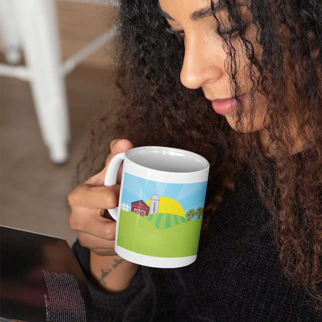 Country Farm Coffee Mug (Creator Uploaded)