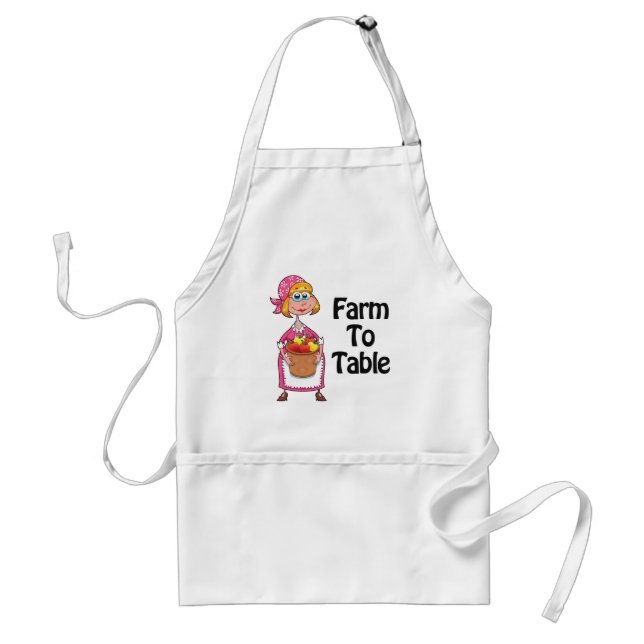 Country Farm Woman Apron (Front)