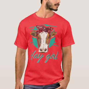 Country Farmer I Cow Lovers I Heifer I Cattle Cow  T-Shirt