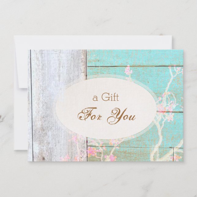 Country Fashion Retail Boutique, Gift Certificate (Front)