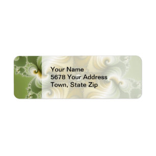 Country Fayre - Fractal Art Return Address Label