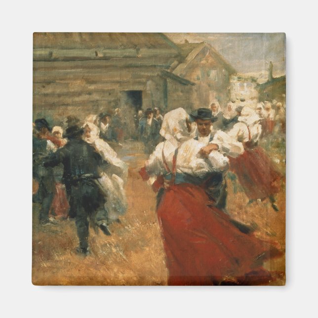 Country Festival, 1890s Magnet (Front)