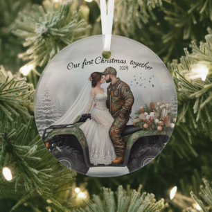 Country First Christmas Together ornament