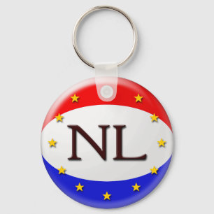 Country Flag Key Ring