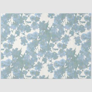 Country Flora on French Buttercream Large Tissue Paper