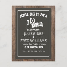 Country Floral Rehearsal Dinner Card