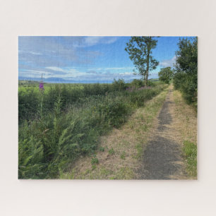 Country Footpath on the Isle of Bute Scotland on a Jigsaw Puzzle