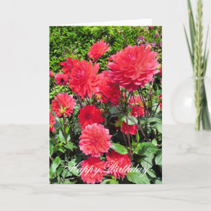 COUNTRY GARDEN FLOWERS CARD