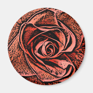 COUNTRY GARDEN FLOWERS MAGNET