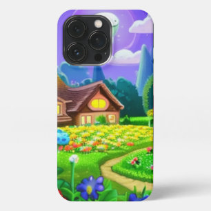 Country garden iPhone 13 Pro Slim Fit Case, Glossy Case