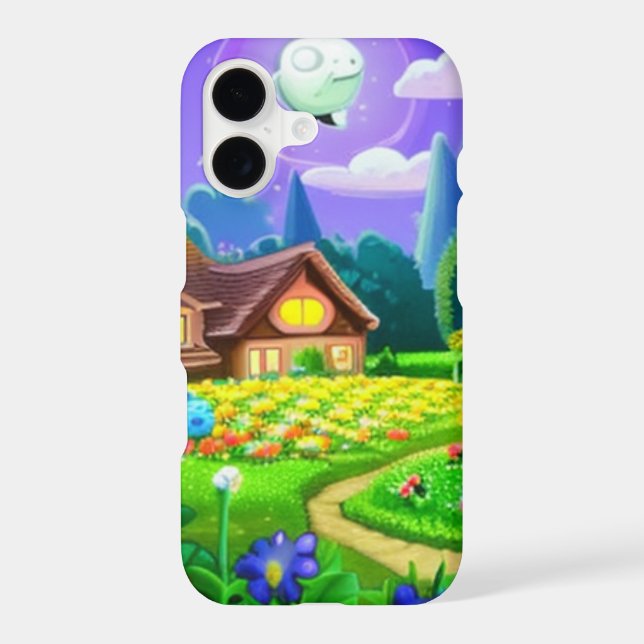 Country garden iPhone 13 Pro Slim Fit Case, Glossy Case (Back)