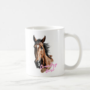 Country Girl Horse Mug
