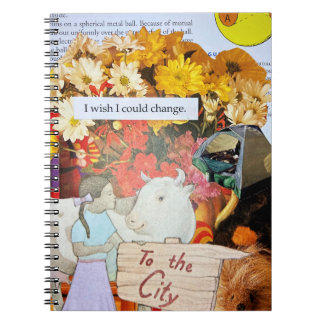 Country Girl Seeks Change In The City A Collage Notebook