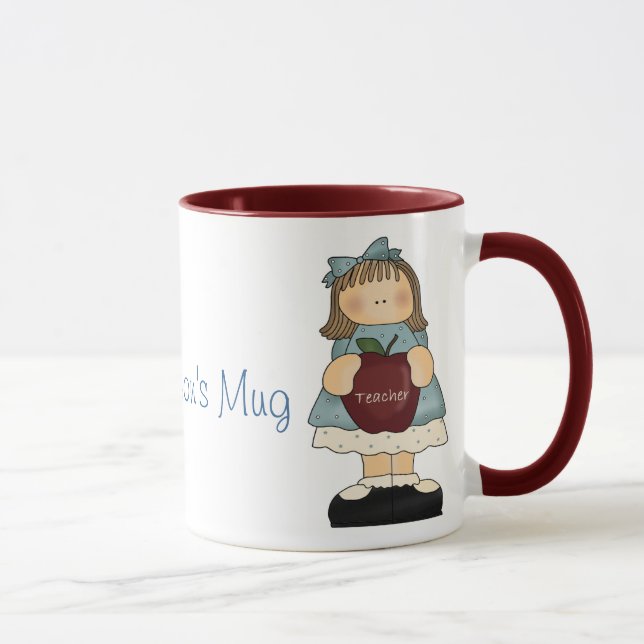 Country Girl Teacher's Mug (Right)